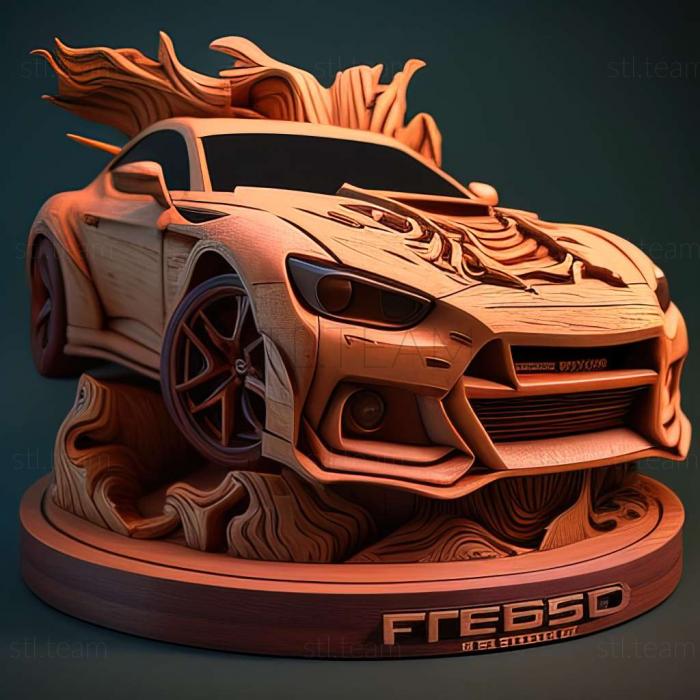 3D модель Гра Need for Speed GT (STL)
